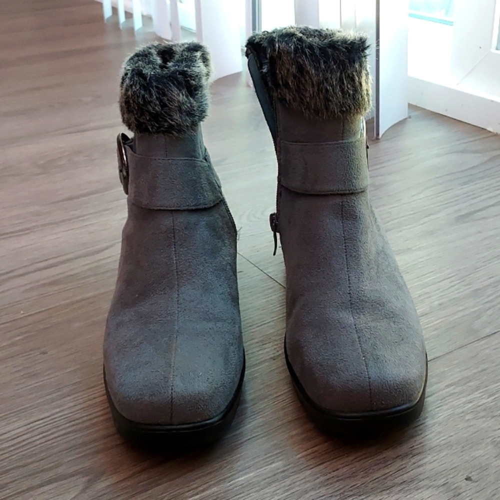 Patrizia zippered ankle boot 39 grey